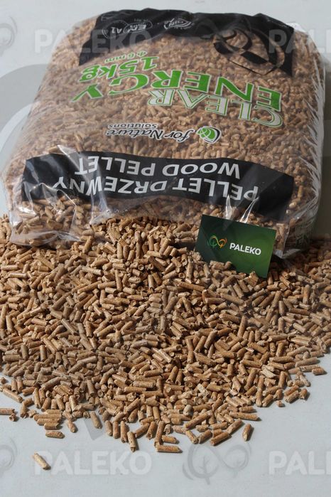 Pellet drzewny Clear Energy – 6mm ENplus A1, DINplus Bydgoszcz