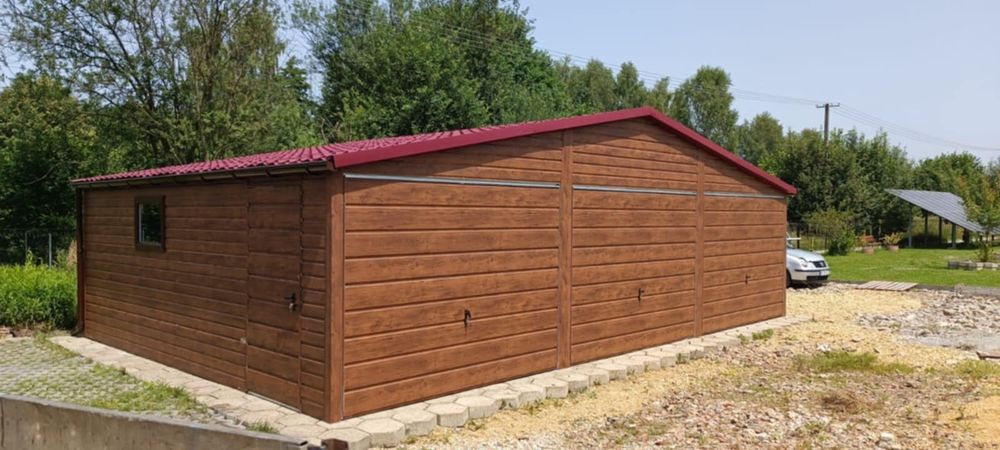 Garaze blaszaki garaz 8x6