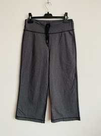 Legginsy szare 3/4 jak nowe Lululemon rozm. 38/M