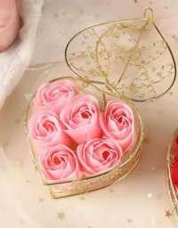 Zapachowe mydełka w kształcie róż