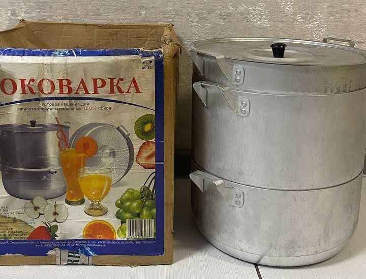 Парова соковарка 6 літрів