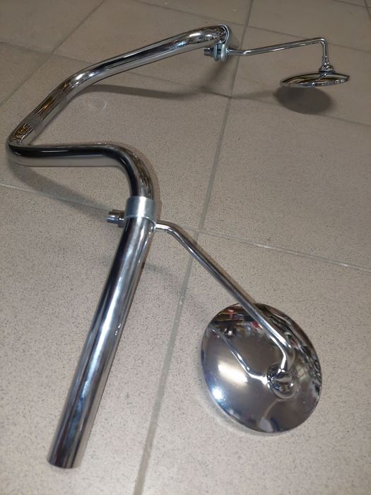 Nowa kierownica + lusterka chrom romet motorynka m2 m3 pony 301 pl