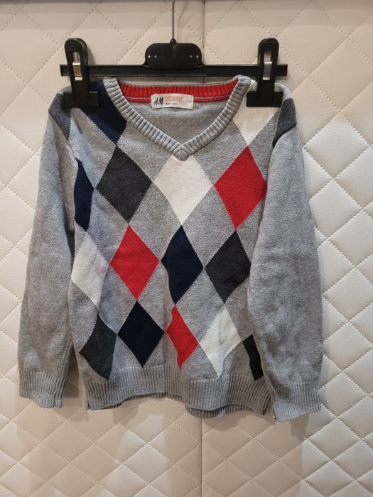 Sweterek HM chłopiec 98/104