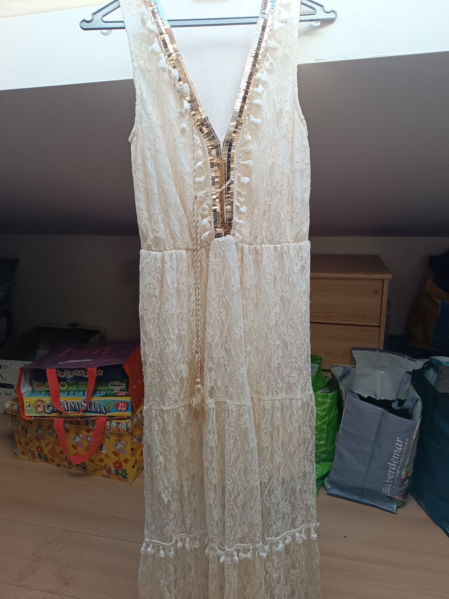 Vestido hippie chic (S/M)