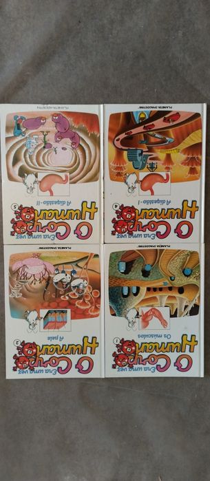Livros coleção corpo humano