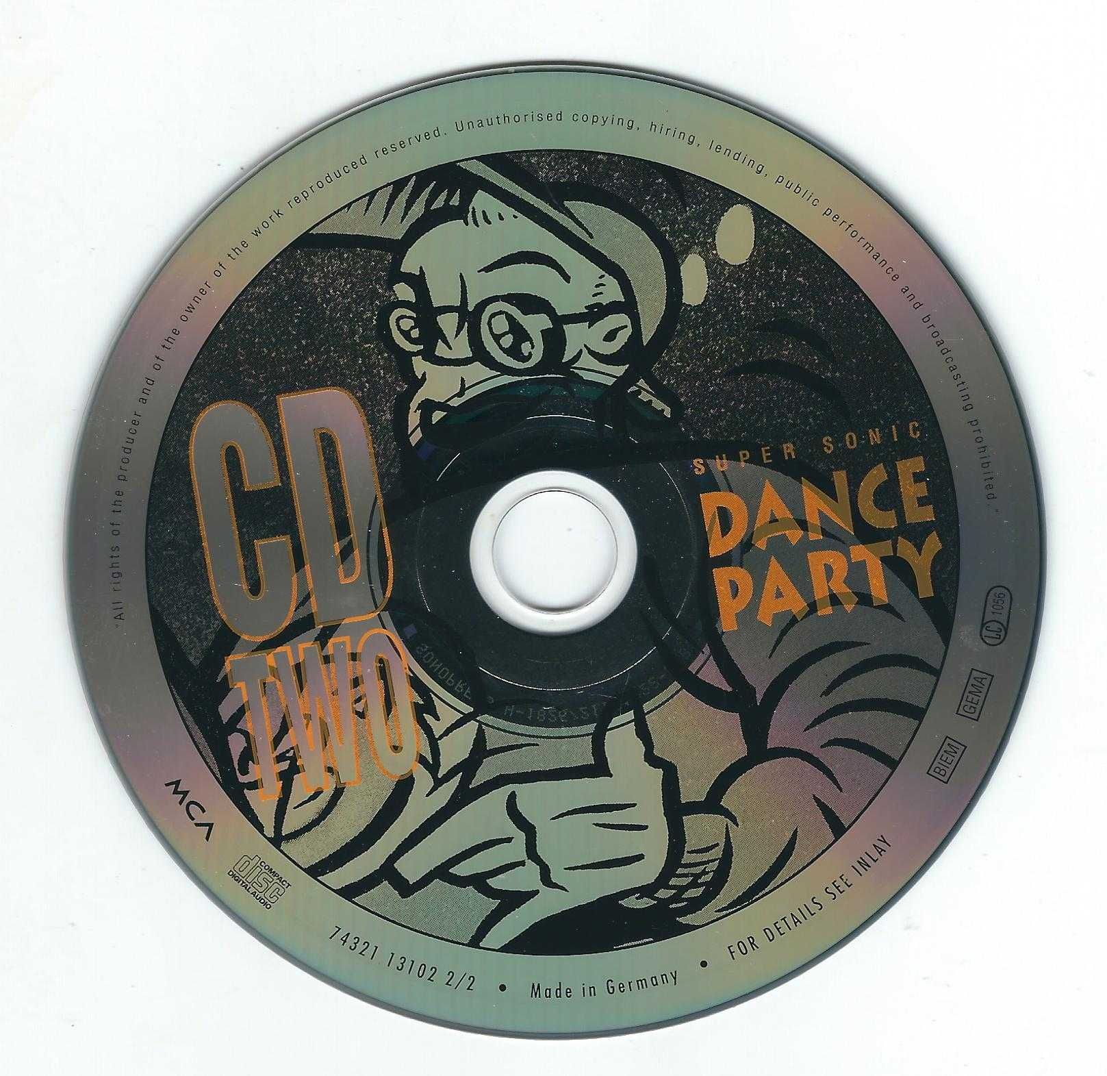 2 CD Super Sonic Dance Party (1993) (BMG)