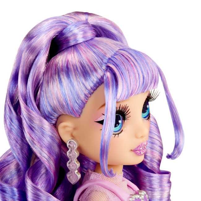 Rainbow high creative crystals Violet ідеальна коробка та обличчя