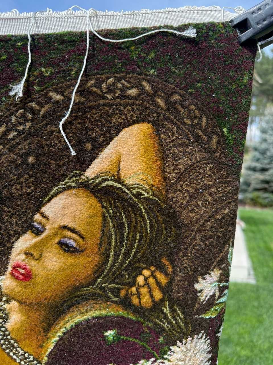Nowy r.tkany obrazowy perski Iran Tabriz z jedwabiem 97x70 gal. 27 tyś