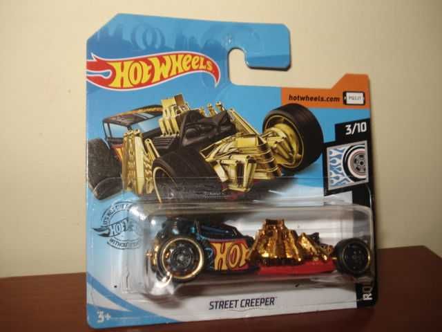 Raro carro miniatura Hot Wheels 2018 - Street Creeper 203/250