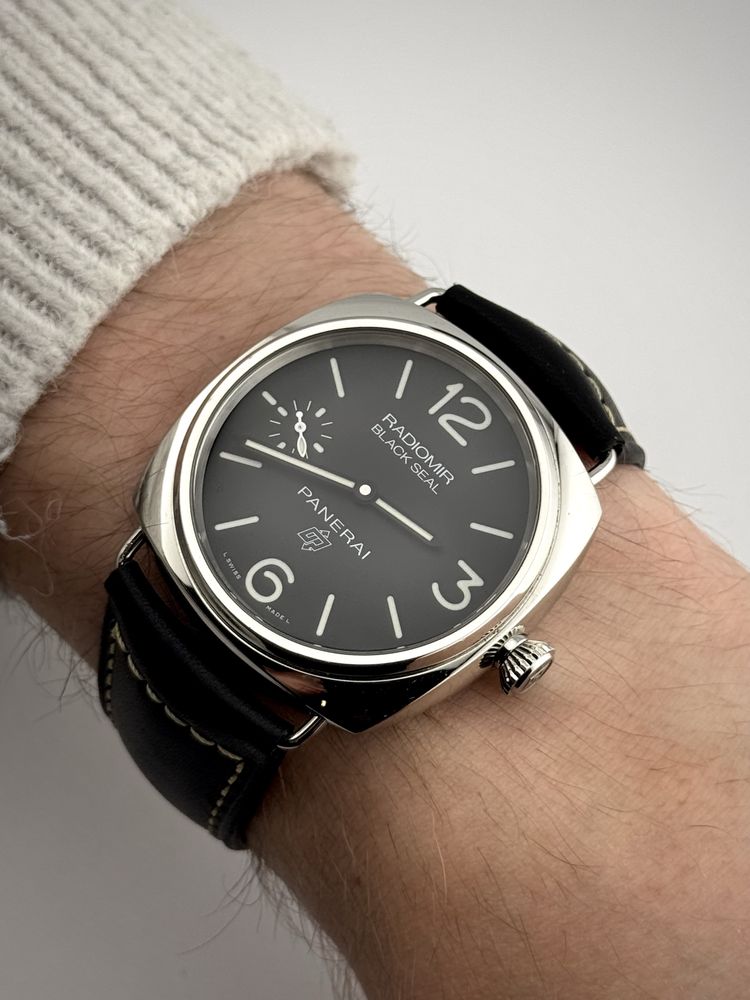 -2K WYPRZEDAŻ FVAT FULLSET Panerai Radiomir Black Seal ref. PAM 00754