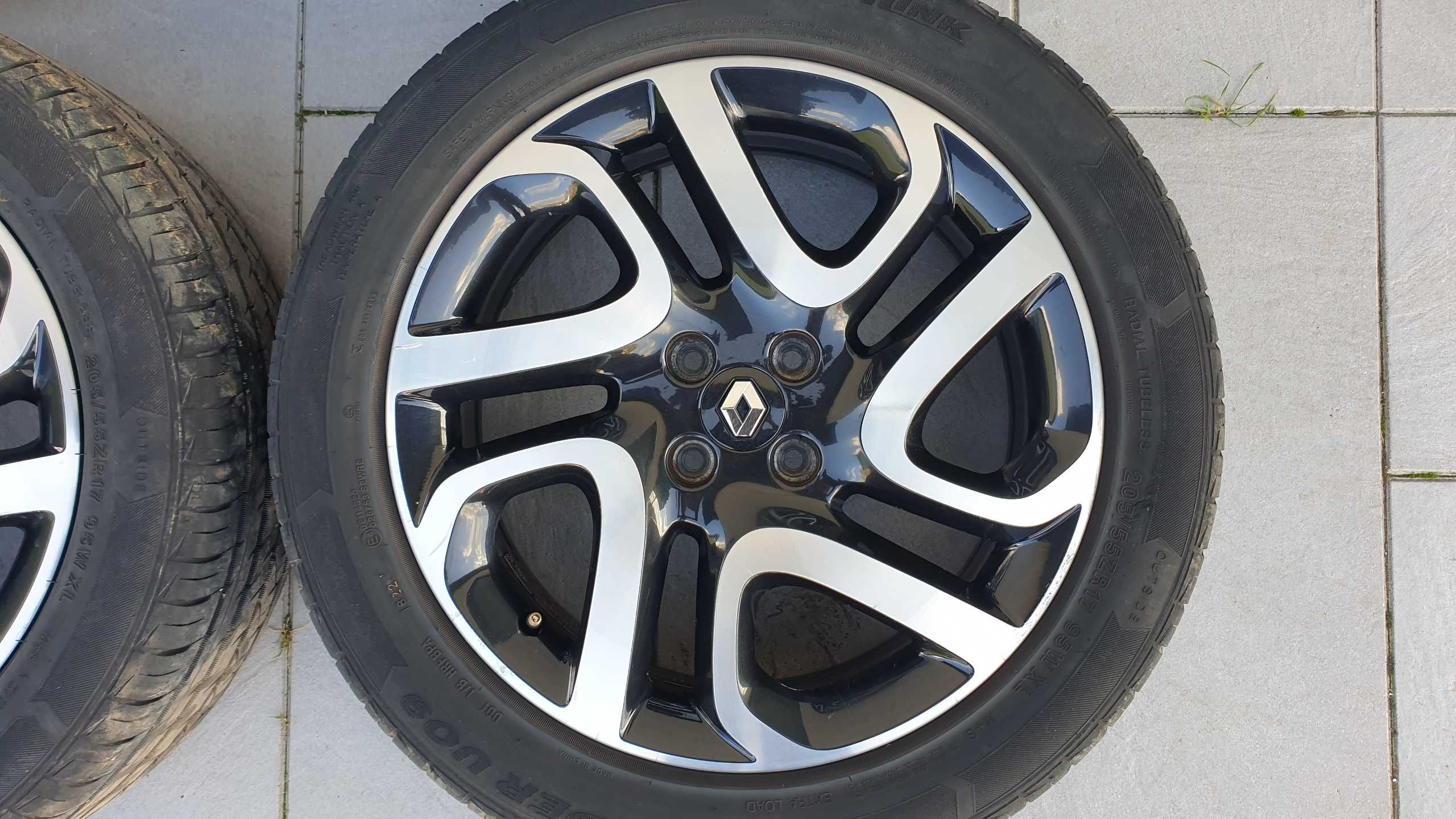 felgi aluminiowe 6.5 R17 4x100 renault Captur 4030/08829R