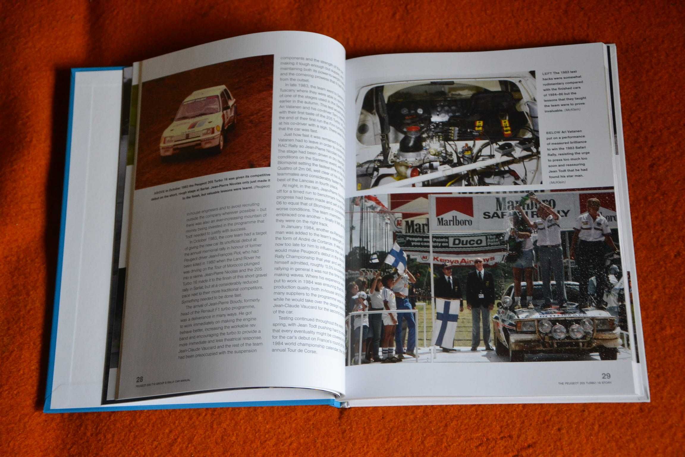 album WRC Peugeot 205 T16 83 88 Group B Haynes Manual
