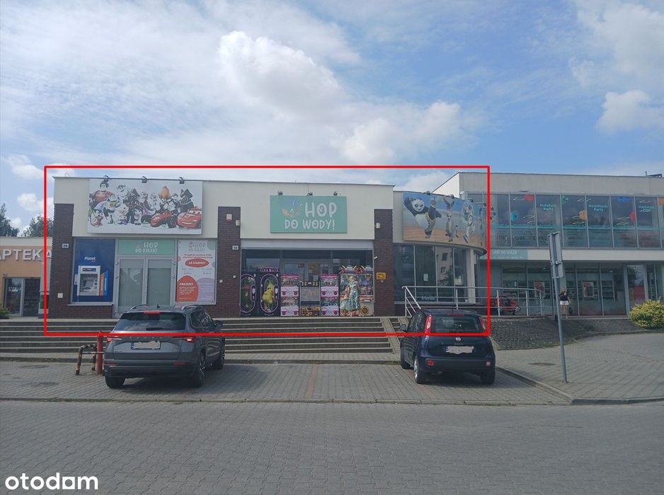 Do wynajęcia lokal handlowy – 500 m² – Śrem, ul. Chopina 1