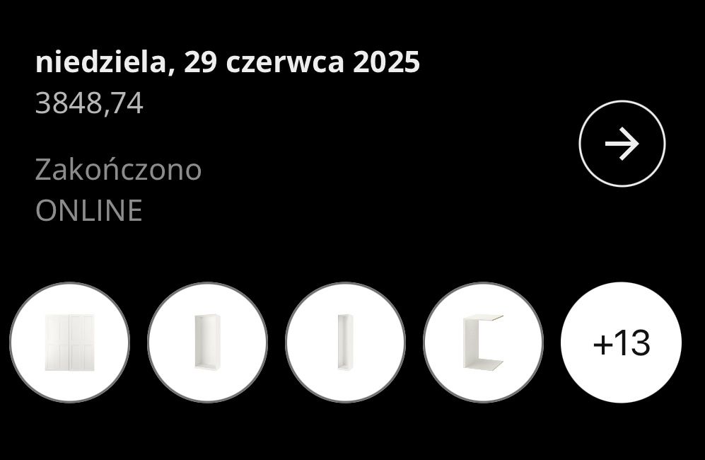 Drzwi przesuwne GRIMO Ikea Pax 200x236 cm