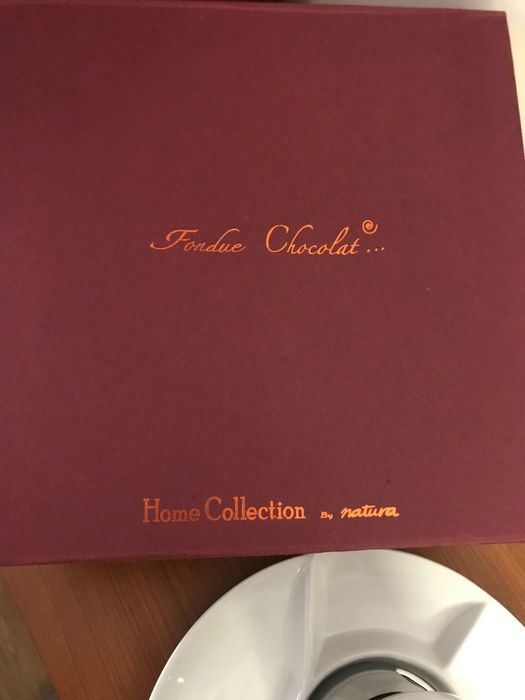 Fondue de chocolate louça Natura novo