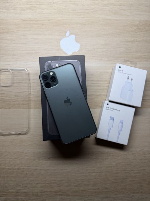 iPhone 11 Pro 64gb zielony bateria 100% komplet