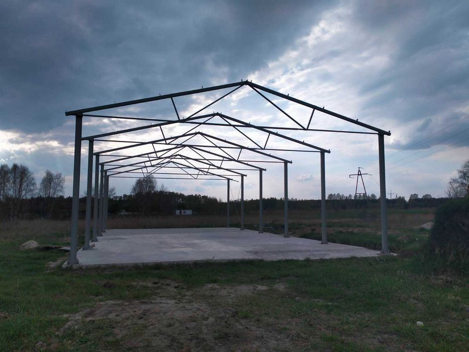 stalowa Konstrukcja hali Projekt Gratis Szkielet