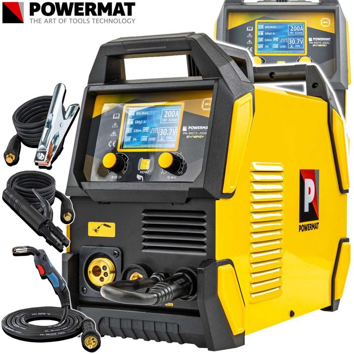 POWERMAT Migomat Do Aluminium Synergia Spawarka Inwerterowa PM1336