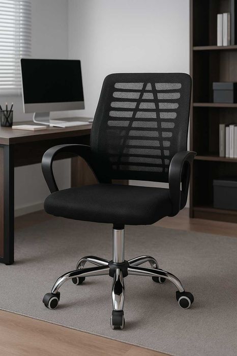 Nowy Fotel Biurowy Obrotowy Ergonomiczny do Komputera do Pracy Gry