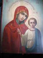 Икона  старинная  Казанская  Пресвятая Богородица