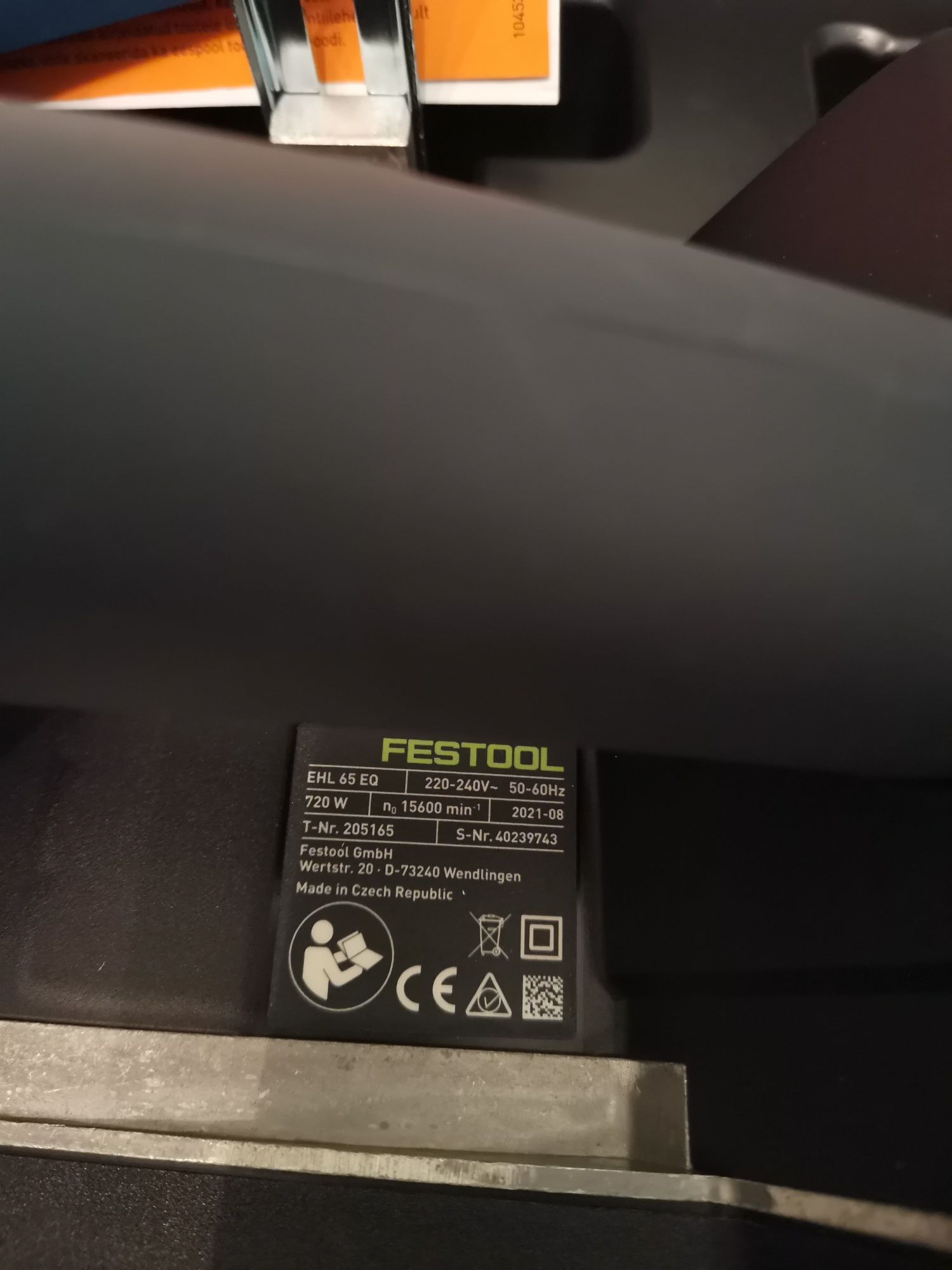 Festool strug EHL 65 EQ-PLUS