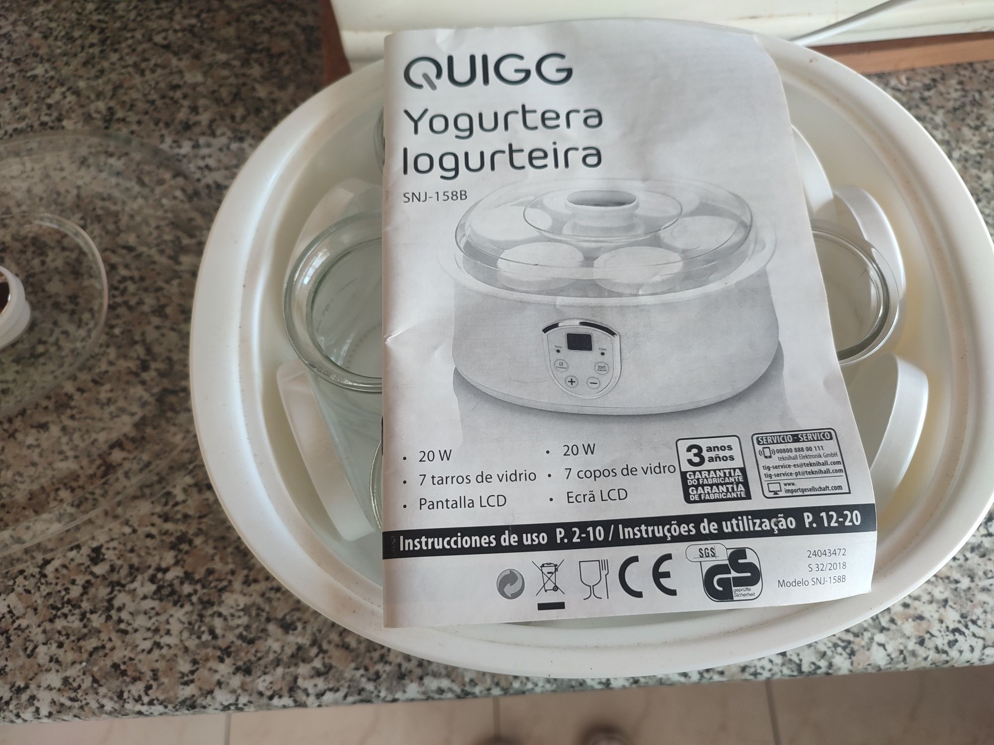 Máquina de fazer iogurtes