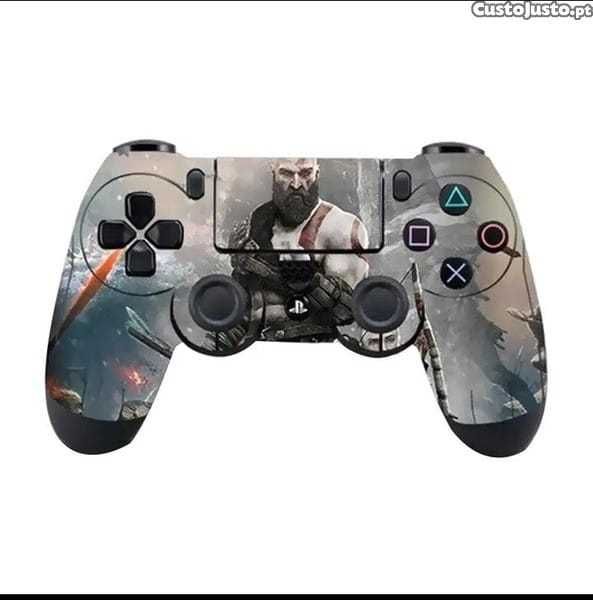 Skins para o comando PS4 (autocolantes)