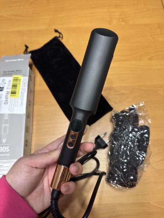 Плойка для короткого волосся для створення хвиль