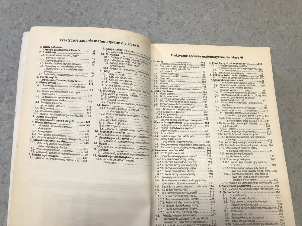 Kompendium szóstoklasisty - Matematyka