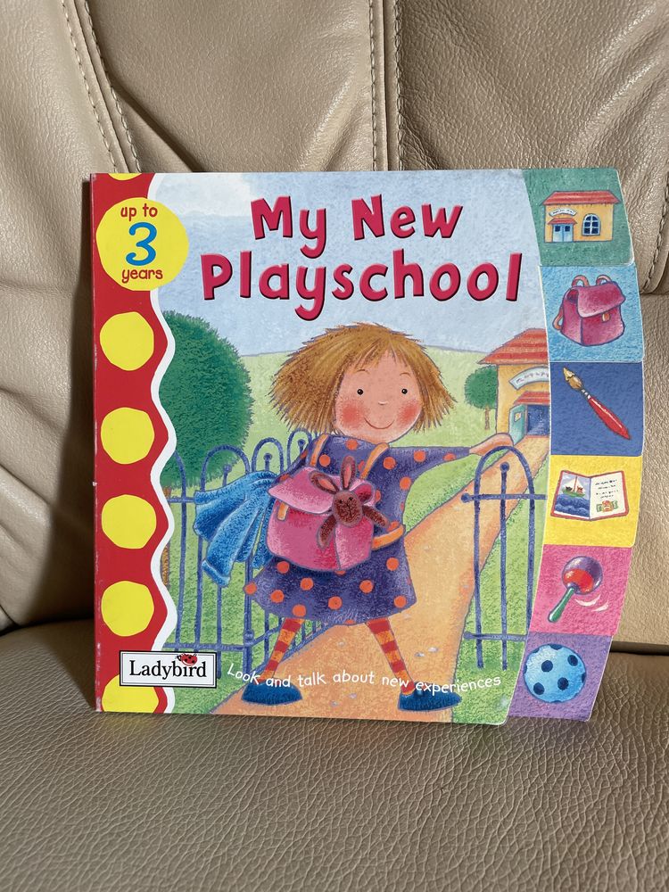 Nowa książka Ladybird przedszkole ang my new playschool Twarde strony