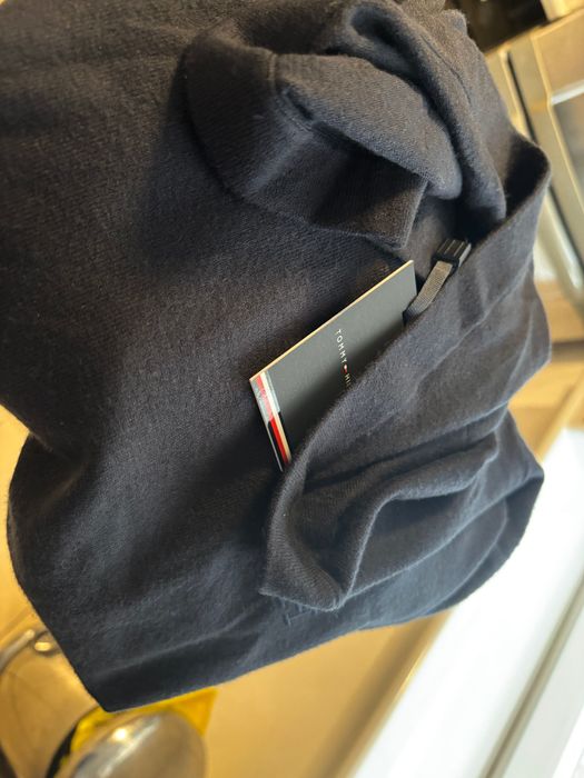 Sweter xl granat tommy hilfiger