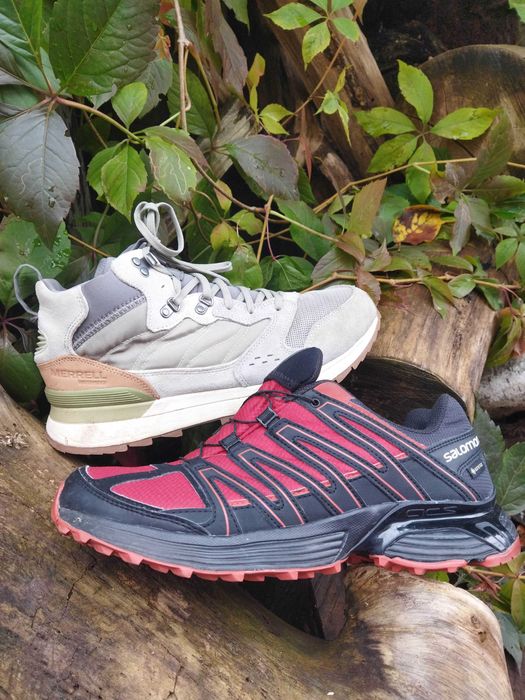 28,5 см мембранні кросівки Merrell Salomon Gore-Tex кроссовки GTX ориг