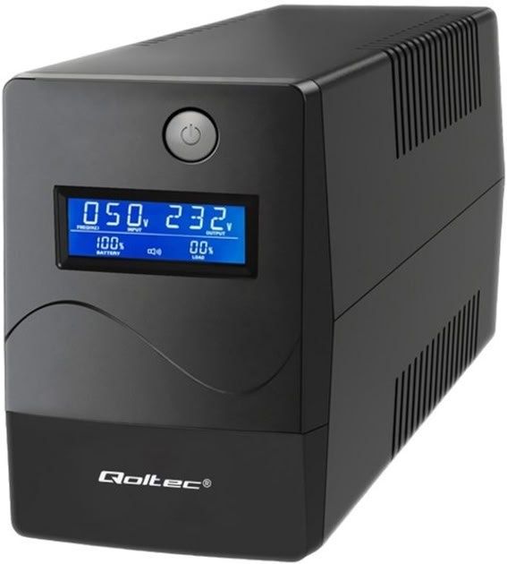 ИБП Qoltec Monolith 650VA 360W LCD (53978)