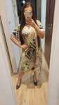 sukienka boho wzory uniwersalny midi bawełna xxl xl made in italy