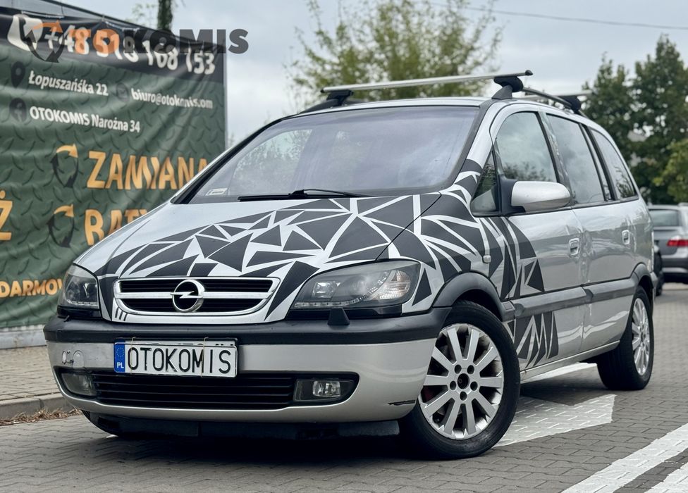 Opel Zafira, 7 os. 2003 rok automat 2.0D– Otokomis! Gwarancji!