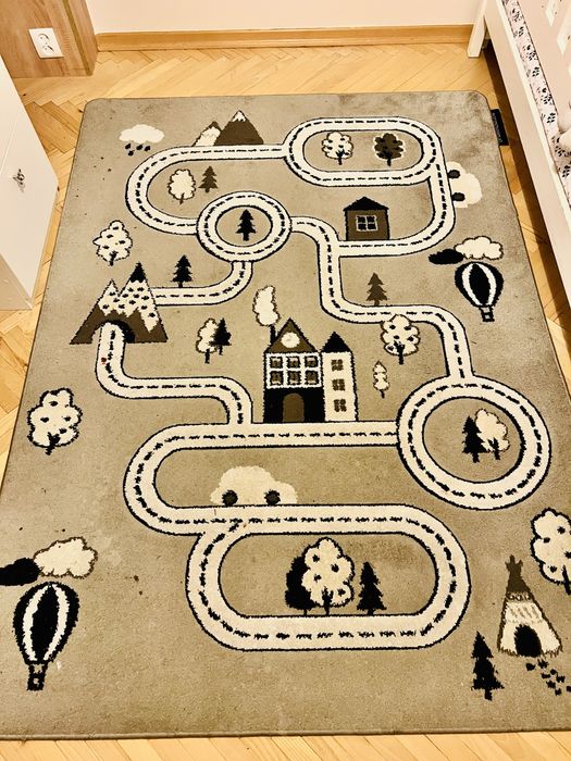 Dywan Łuszczów drogi miasta 140x190