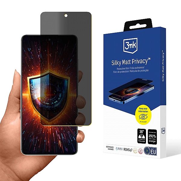 Folia ochronna prywatyzująca matowa 3mk Silky Matt Privacy na OnePlus