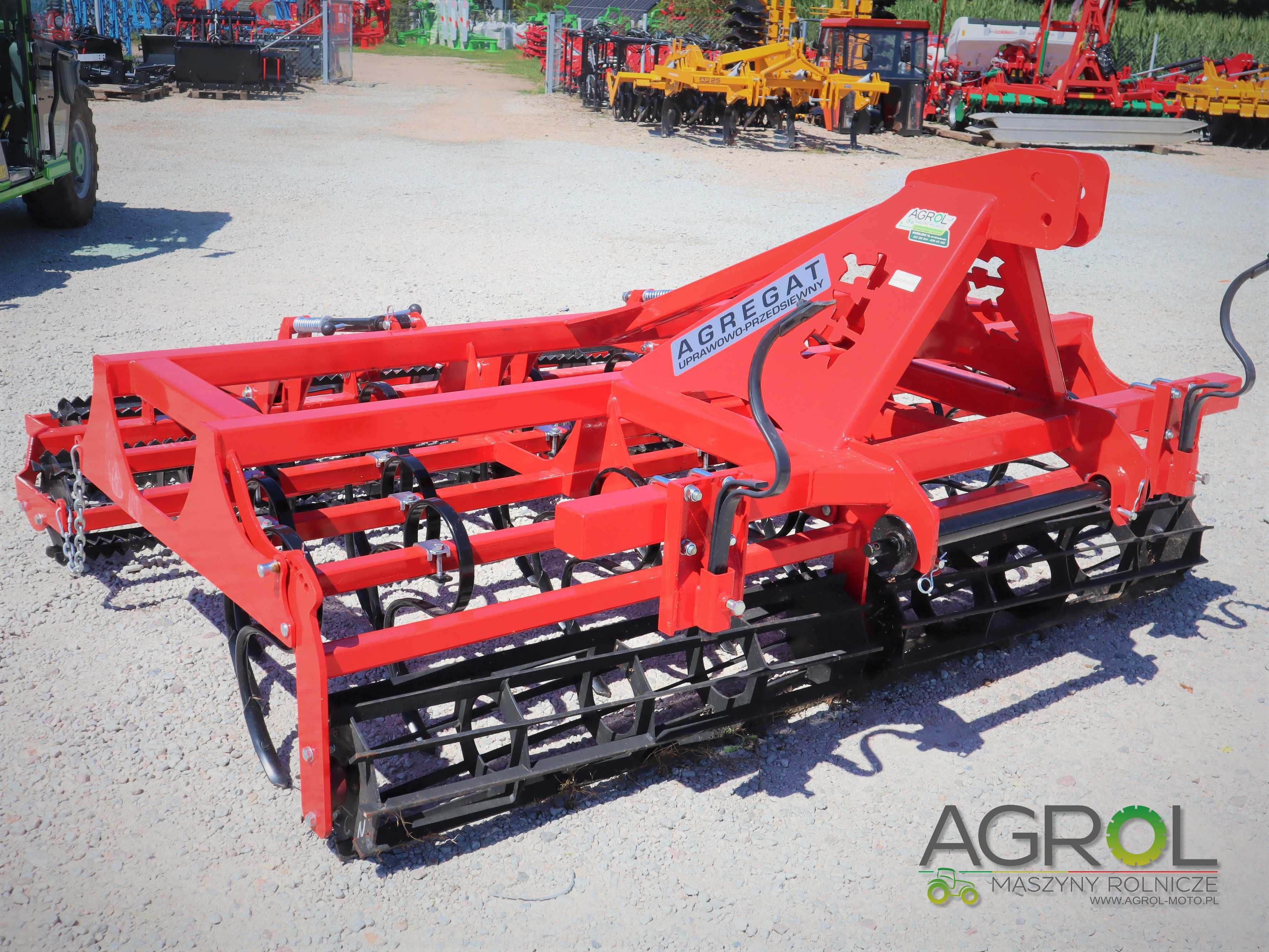 Agregat Uprawowy Przedsiewny 3m 4.2 5.6m EURO MASZ AGRO FACTORY