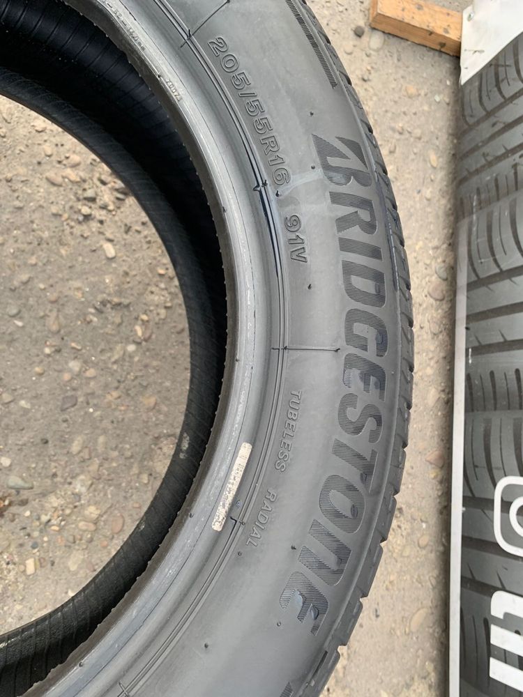 Шини 205/55 R16 Bridgestone літо 2021р,6,3мм