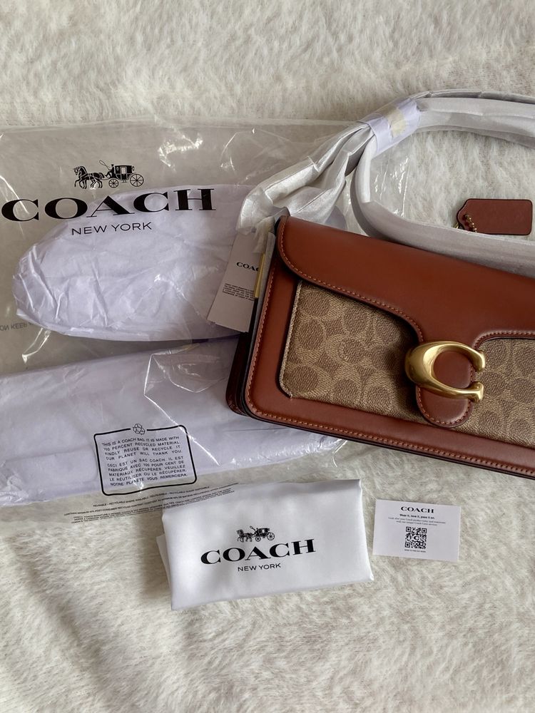 Сумка Coach Signature Tabby Shoulder Bag Refresh ОРИГІНАЛ