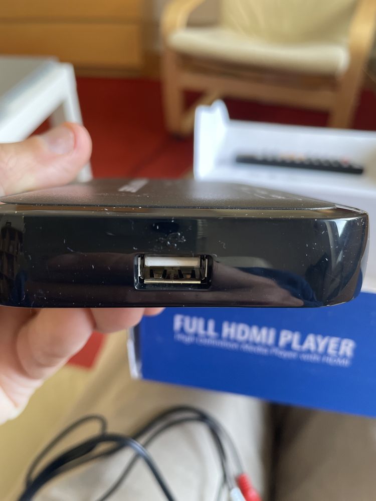 Leitor de sd e usb para hdmi. Full hdmi player