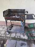 Duzy grill ogrodowy