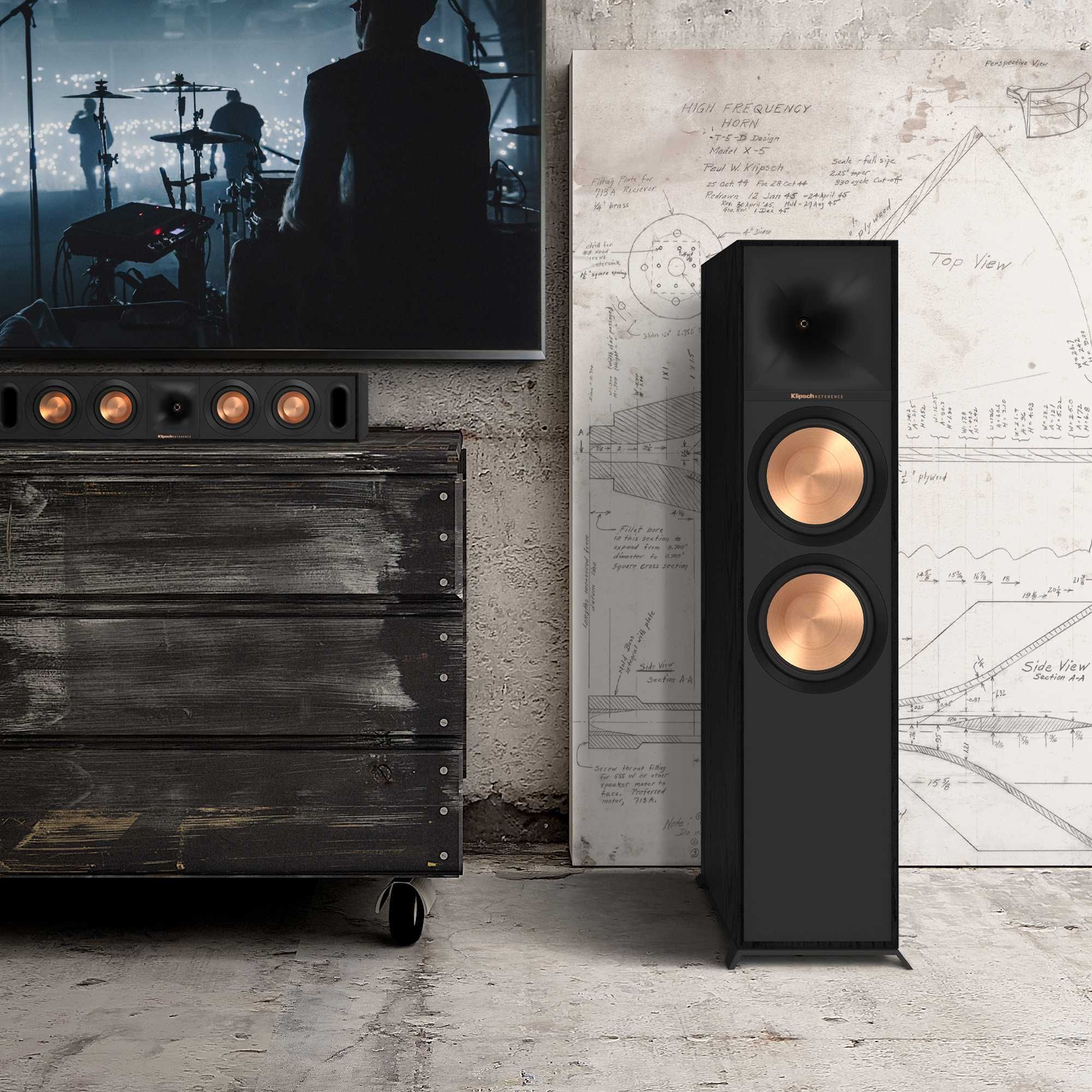 Klipsch Reference R-800F + R-30C | super cena sklep WROCŁAW