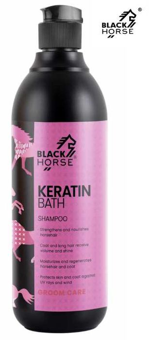 Szampon wzmacniający Keratin Bath 500 ml Black Horse