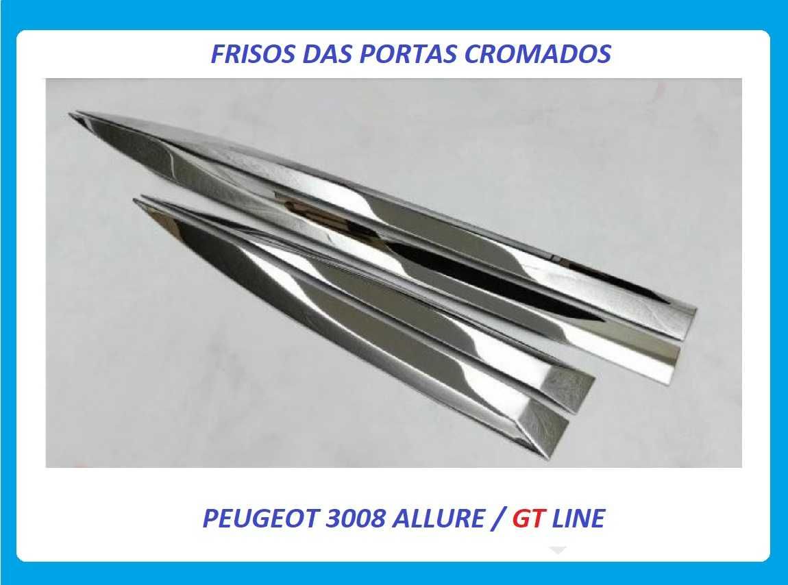 Frisos Cromados - Peugeot 3008 Allure / GT Line