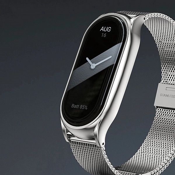 Pasek Tech-Protect MilaneseBand na Xiaomi Smart Band 8 / 8 NFC - beżow