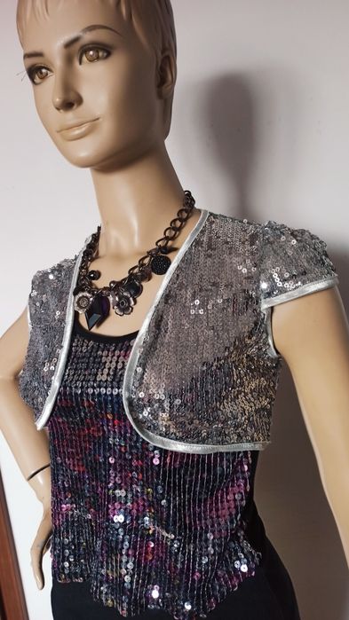 SG Bolerko 38 , M srebrne bolerko 38 , M z cekinów