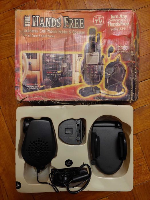 Автодержатель и динамик для сотового телефона Hands Free