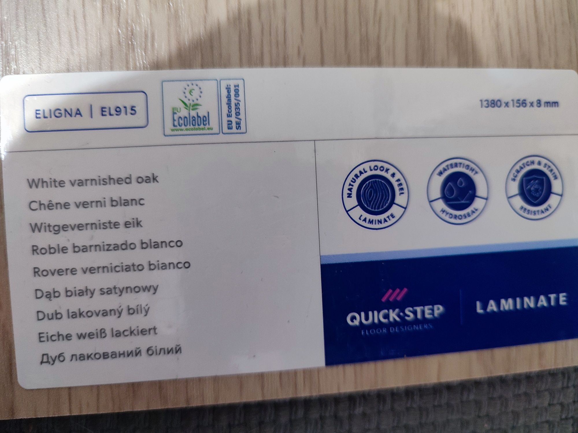 Zestaw próbników próbnik Quickstep dąb