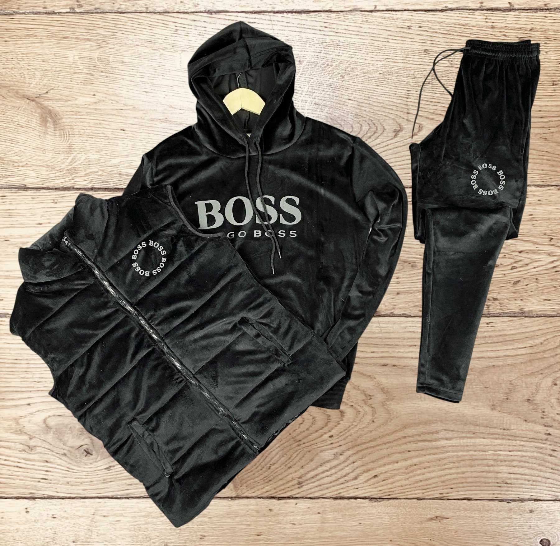 Велюровий костюм Нugo Boss з жилеткою